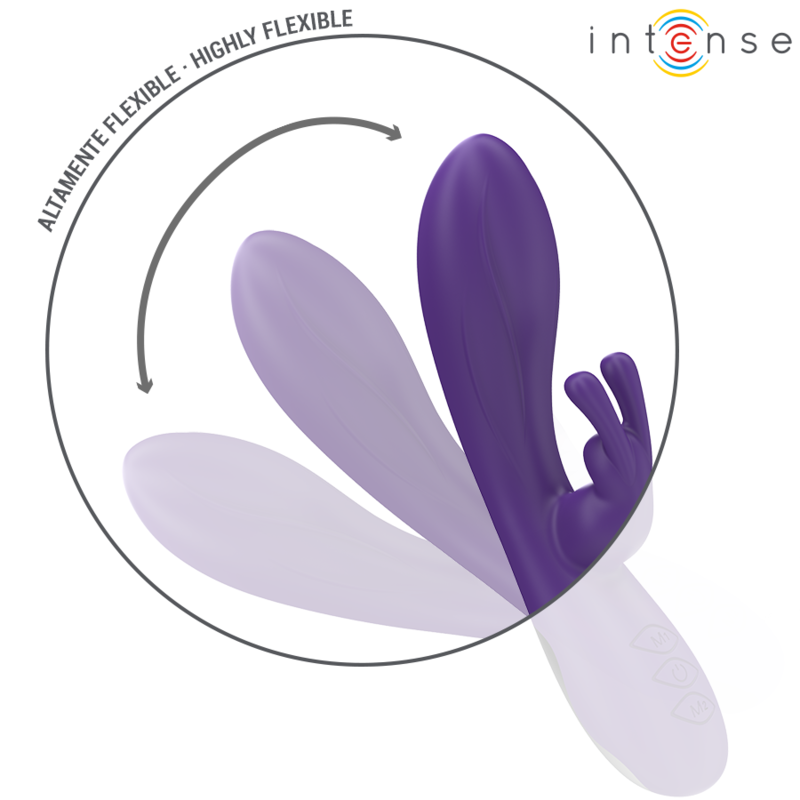 INTENSE - RANDALL RABBIT VIBRATOR 10 VIBRATIONEN LILA – Bild 4
