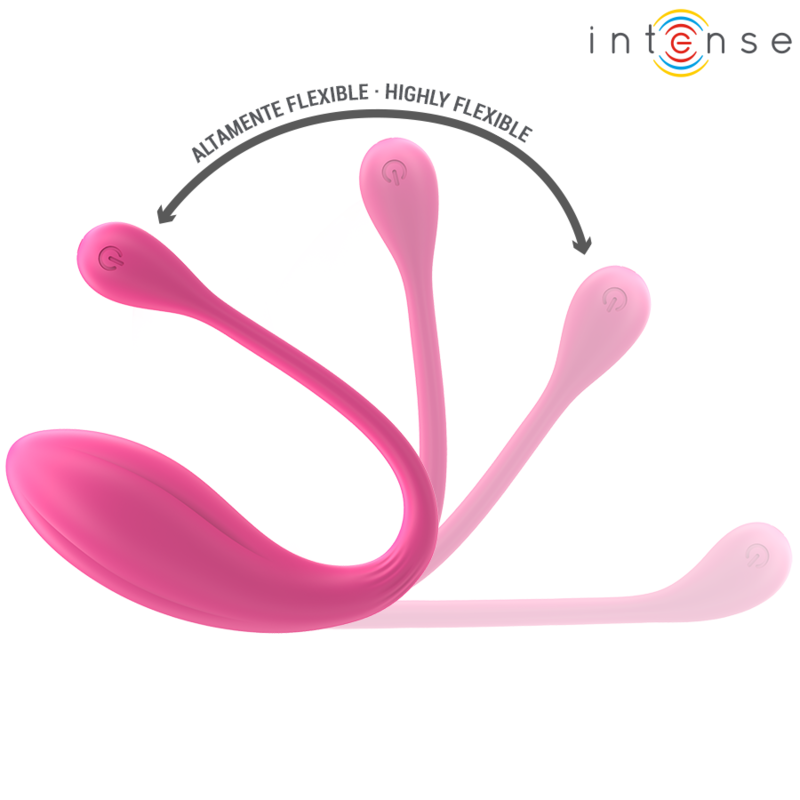 INTENSE - JANICE U VIBRATOR DOPPELSTIMULATION 10 VIBRATIONEN ROSA FERNBEDIENUNG – Bild 5