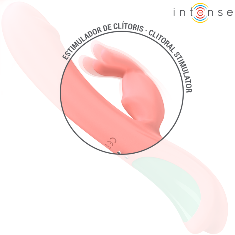 INTENSE - RACHEL RABBIT VIBRATOR 5 VIBRATIONEN ROSA – Bild 5