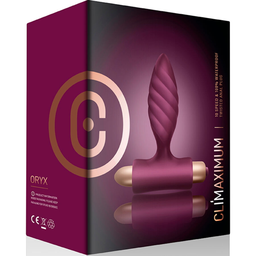 CLIMAXIMUM - ORYX TWISTED ANAL PLUG – Bild 3