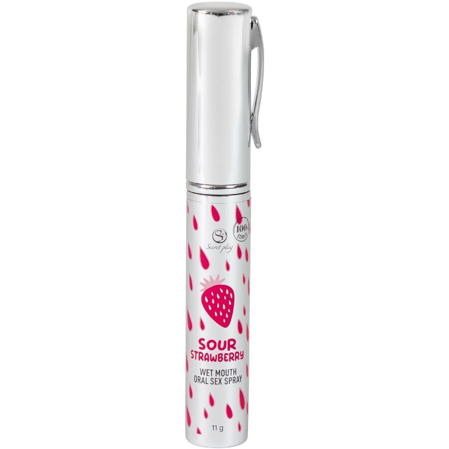 SECRETPLAY - ORALSEXSPRAY MIT SAUREM ERDBEERGESCHMACK – Bild 2