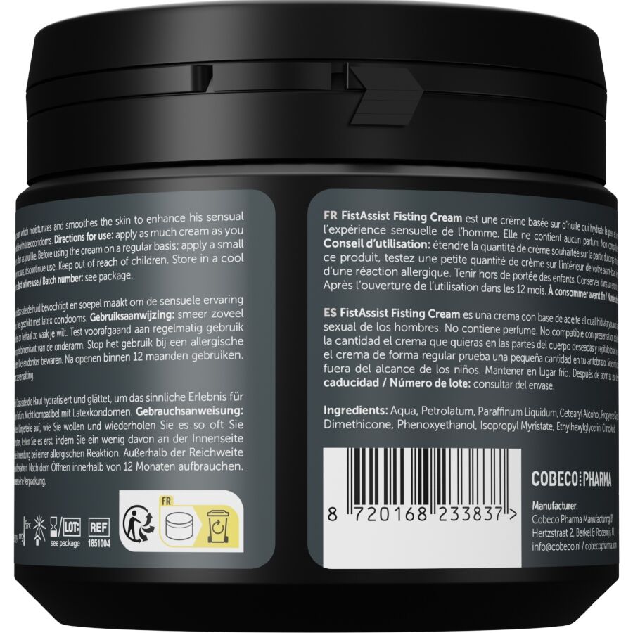 COBECO - FIST ASSIST Gleitcreme 500 ml – Bild 2