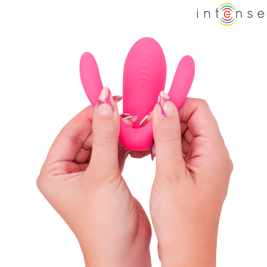 INTENSE - JULIA DOPPELVIBRATOR-KLEMMENSTIMULATOR MIT FERNBEDIENUNG – Bild 4