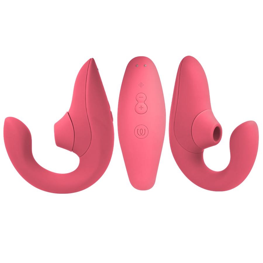 WOMANIZER - BLEND RABBIT VIBRATOR STIMULATOR VIBRANT ROSE – Bild 2
