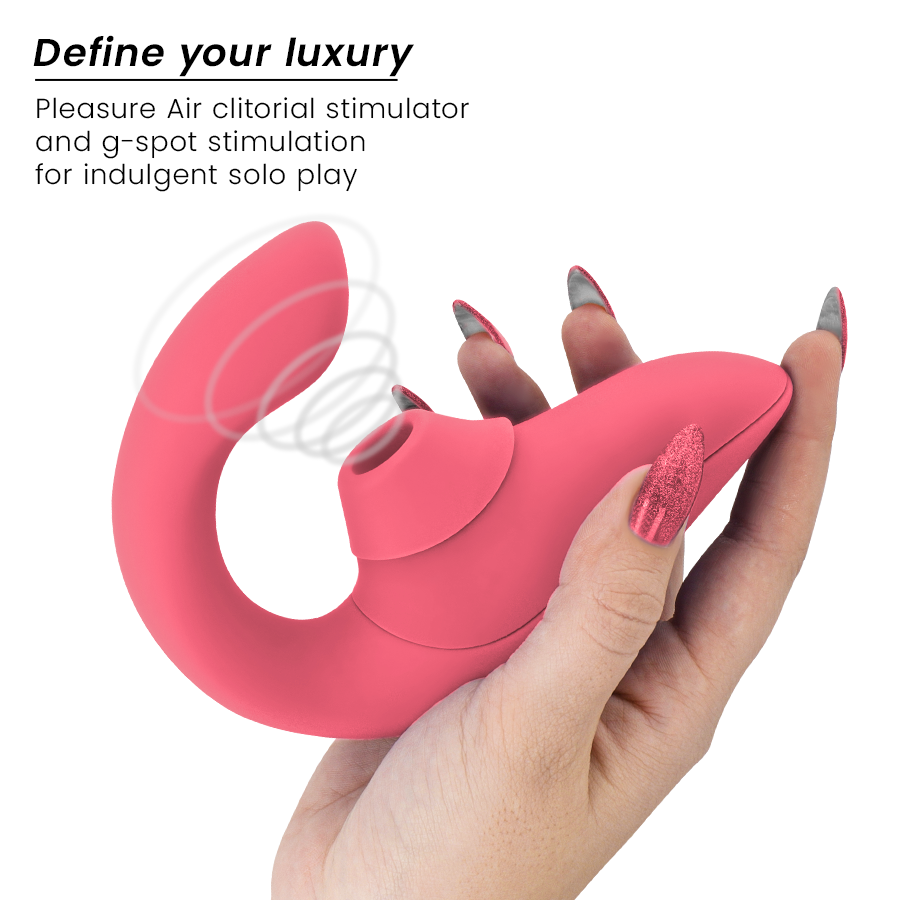 WOMANIZER - BLEND RABBIT VIBRATOR STIMULATOR VIBRANT ROSE – Bild 3