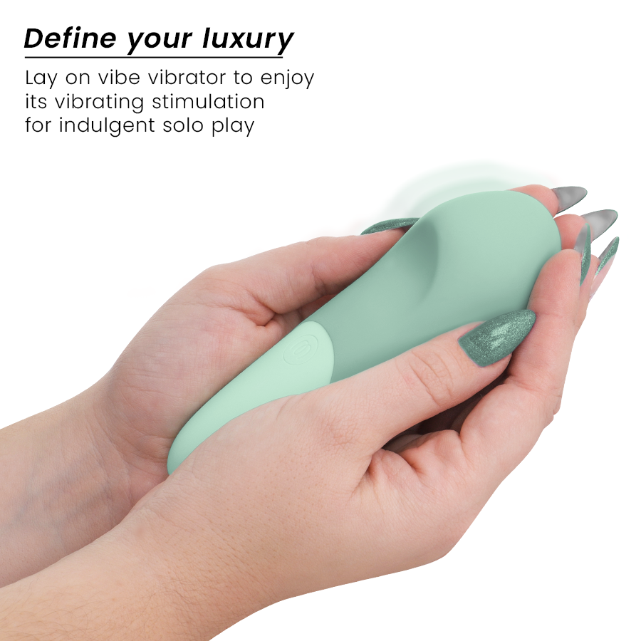 WOMANIZER - VIBE LAY-ON SILENT VIBRATOR SAGE – Bild 3