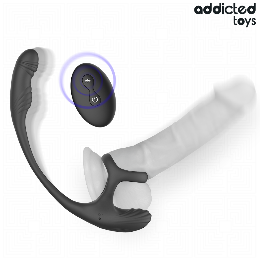 ADDICTED TOYS ANALPLUG MIT VIBRATION, 360°-WELLUNG UND HODENSTIMULATOR – Bild 4