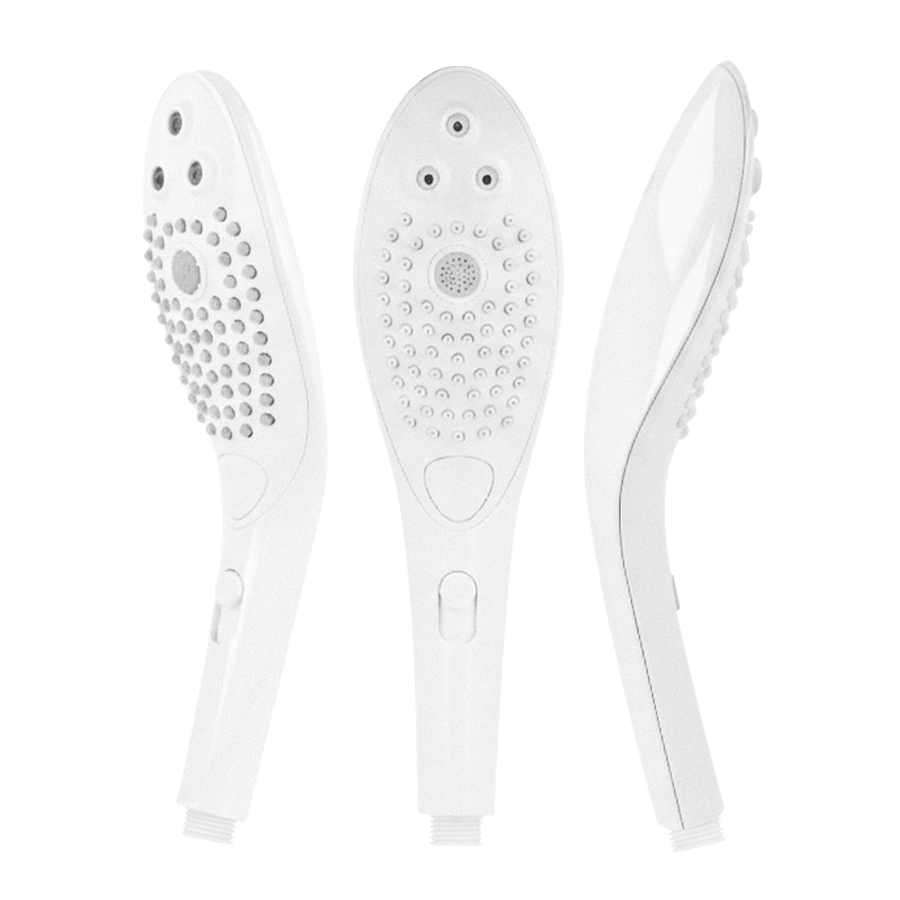 WOMANIZER - WAVE KLITORALSTIMULIERENDER DUSCHKOPF WEISS – Bild 2