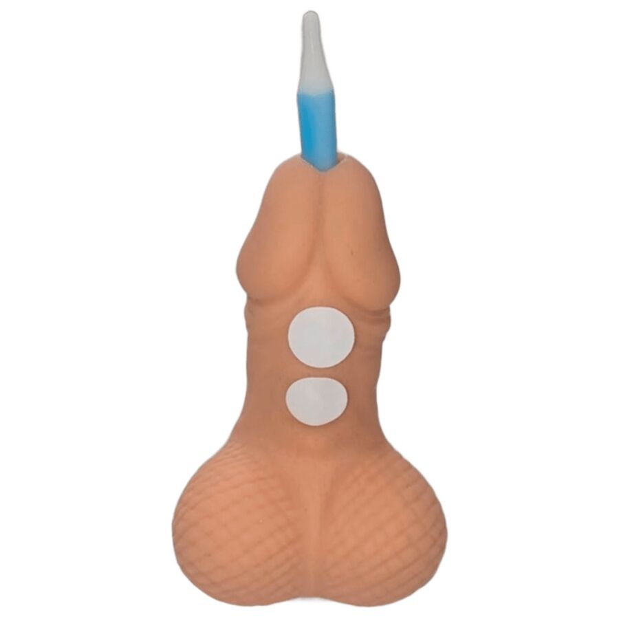 DIABLO PICANTE - PENIS-GEBURTSTAGSKERZE MIT ZAHLENLICHT