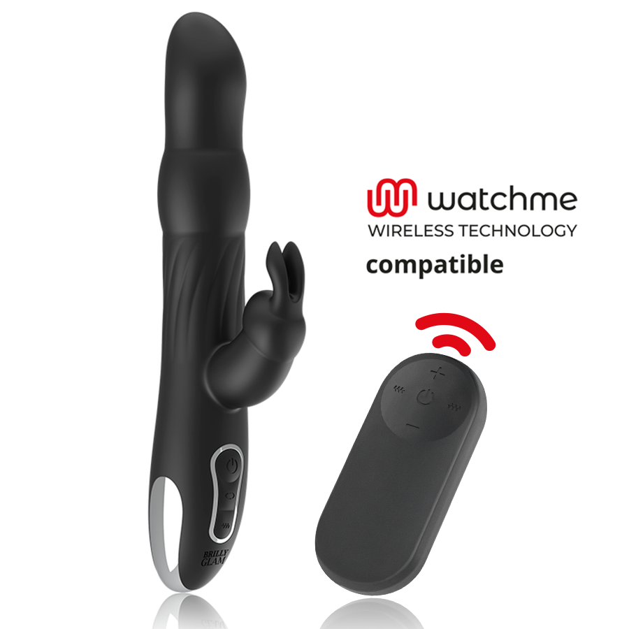 BRILLY GLAM - MOEBIUS RABBIT-VIBRATOR  ROTATOR + WATCHME-FERNBEDIENUNG