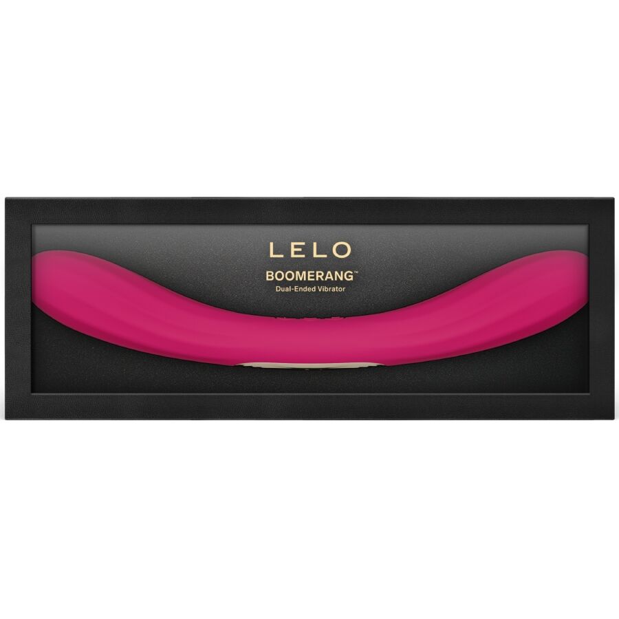 LELO - BOOMERANG DOPPELENDER VIBRATOR KIRSCH – Bild 4