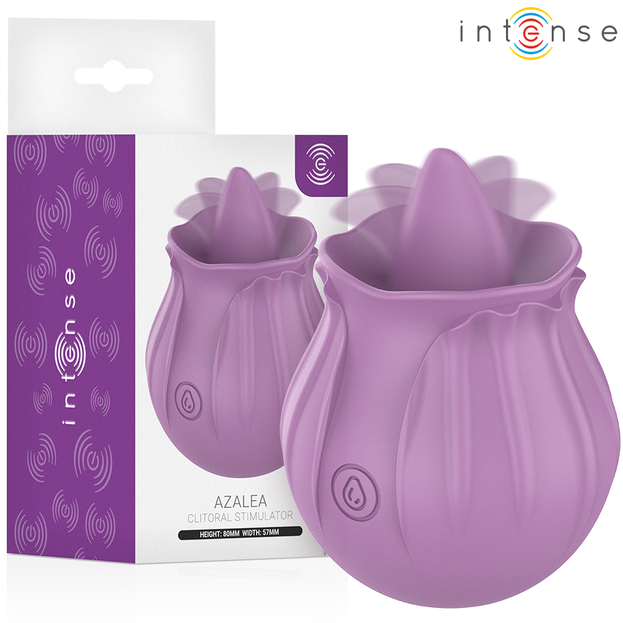 INTENSE - AZALEA BLUMENKLITORISIERUNG 10 VIBRATIONEN LILA