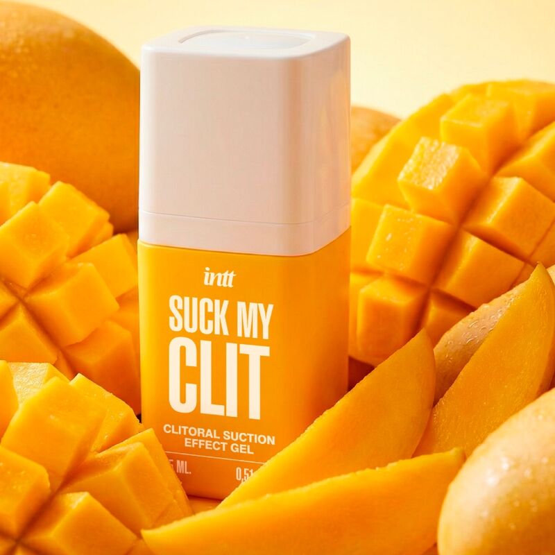 INTT - SUCK MY CLIT SAUGE EFFEKT GEL TROPISCHE MANGO 15 ML – Bild 5