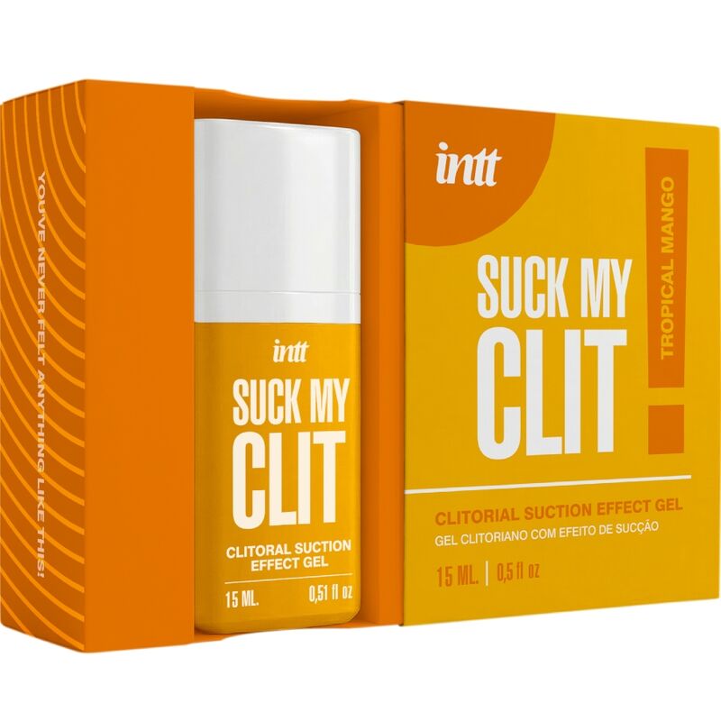 INTT - SUCK MY CLIT SAUGE EFFEKT GEL TROPISCHE MANGO 15 ML – Bild 3