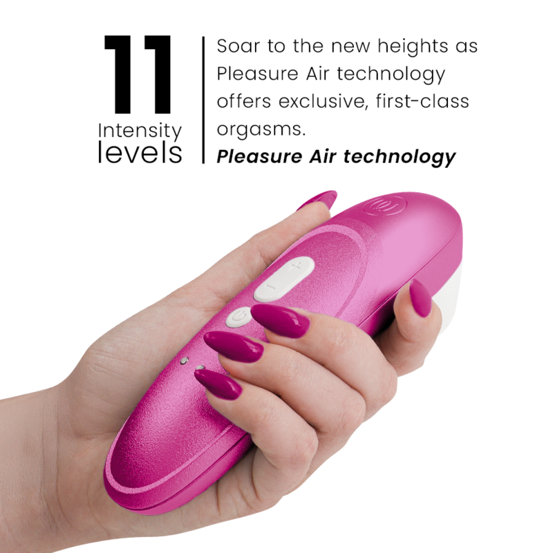 WOMANIZER - PRO VIBRANT KLITORALSTIMULATOR PINK – Bild 5