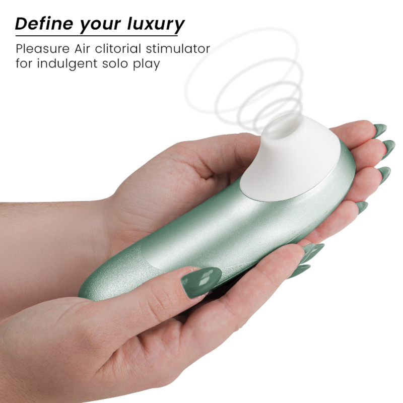 WOMANIZER - PRO VIBRANT KLITORALSTIMULATOR SALBEIGRÜN – Bild 3