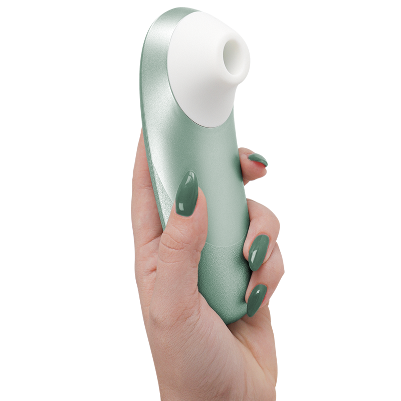 WOMANIZER - PRO VIBRANT KLITORALSTIMULATOR SALBEIGRÜN – Bild 4