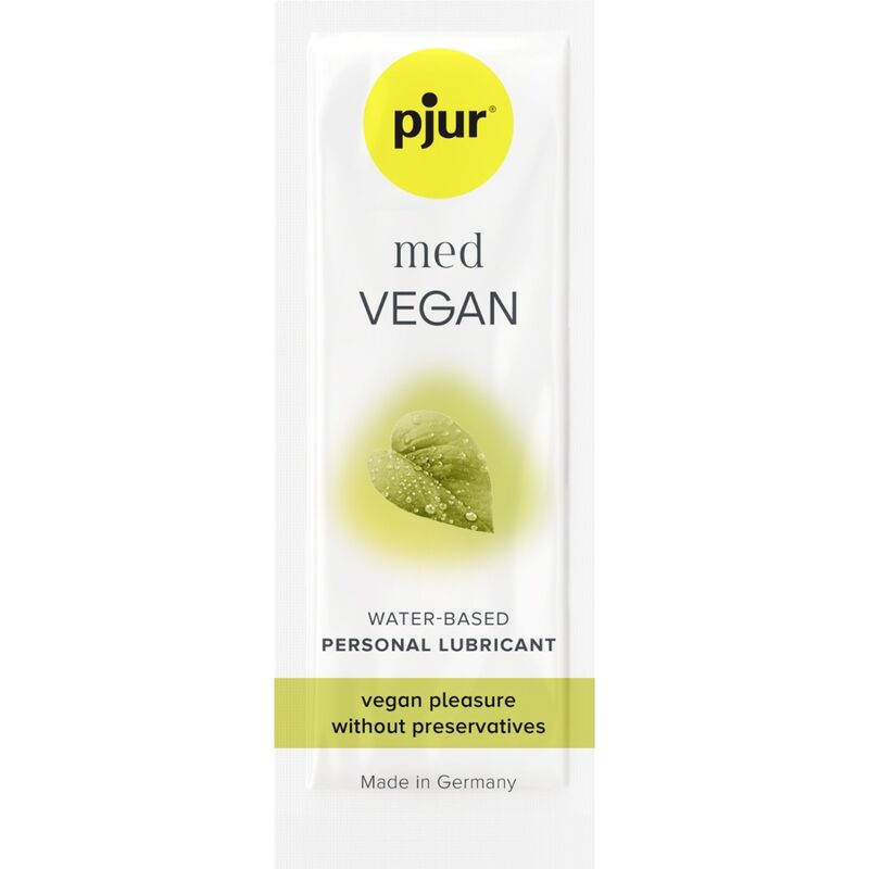 PJUR - MED VEGAN GLIDE SCHMIERMITTEL AUF WASSERBASIS 2 ML