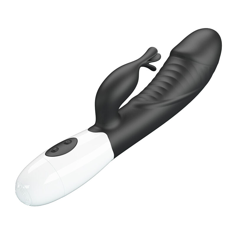 PRETTY LOVE - RASMUSSEN 30-FUNKTIONEN-HASE-VIBRATOR SCHWARZ – Bild 3