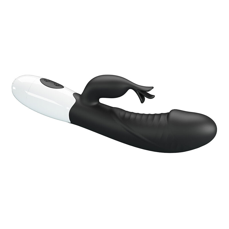 PRETTY LOVE - RASMUSSEN 30-FUNKTIONEN-HASE-VIBRATOR SCHWARZ – Bild 5
