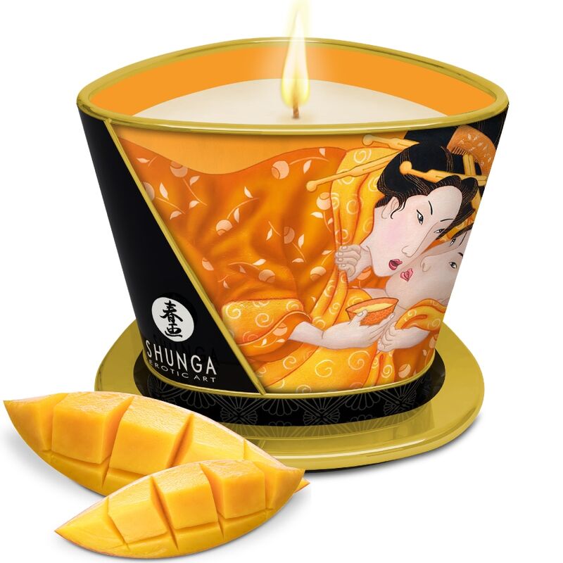SHUNGA - MASSAGEKERZE MANGO 170 ML