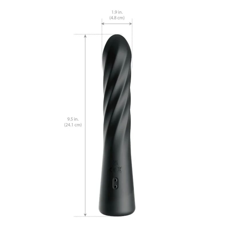 ANAL FANTASY ELITE - TWIST ECSTASY WIEDERAUFLADBARER ROTIERENDER ANALSTIMULATOR – Bild 2