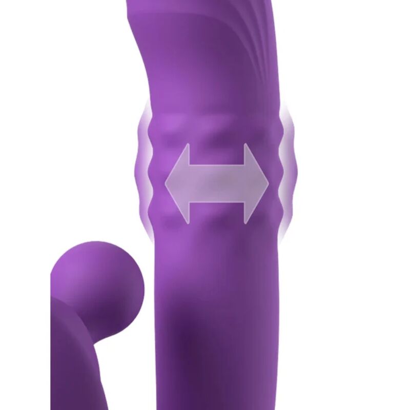 FANTASY FOR HER - HARMONI PRO PURPLE G-SPOT CLITORAL RABBIT VIBRATOR – Bild 4