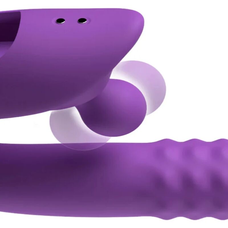 FANTASY FOR HER - HARMONI PRO PURPLE G-SPOT CLITORAL RABBIT VIBRATOR – Bild 5