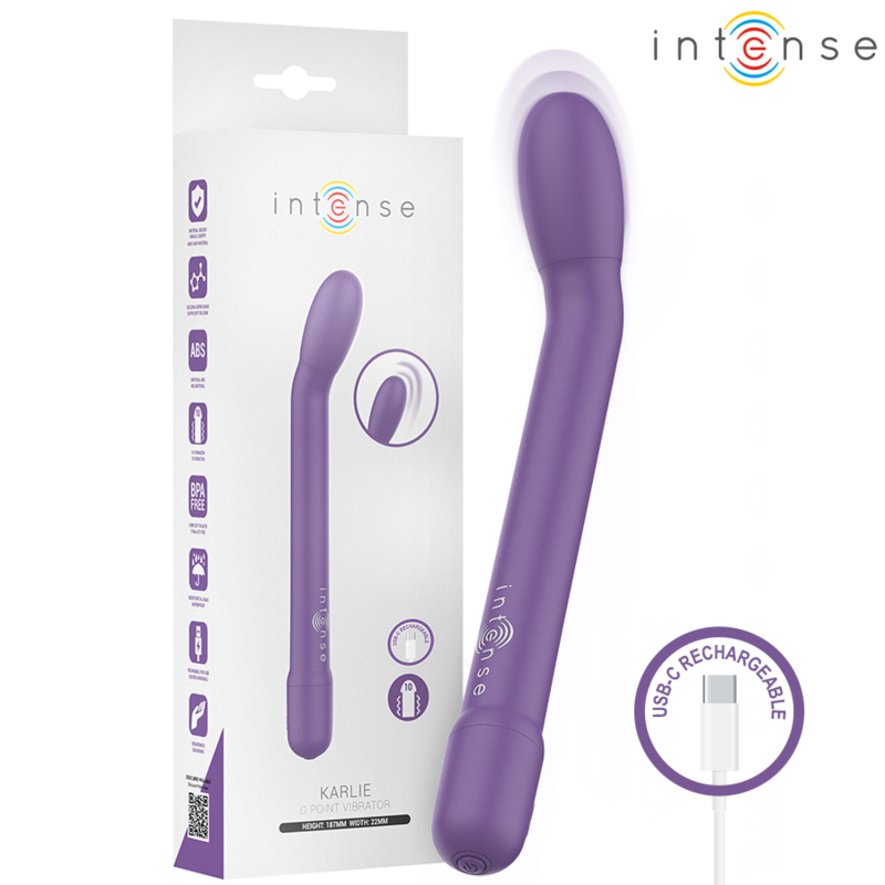 INTENSE - KARLIE WIEDERAUFLADBARER G-SPOT-STIMULATOR LILA