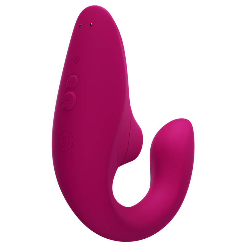 WOMANIZER - BLEND RABBIT VIBRATOR STIMULATOR VIBRANT PINK – Bild 2
