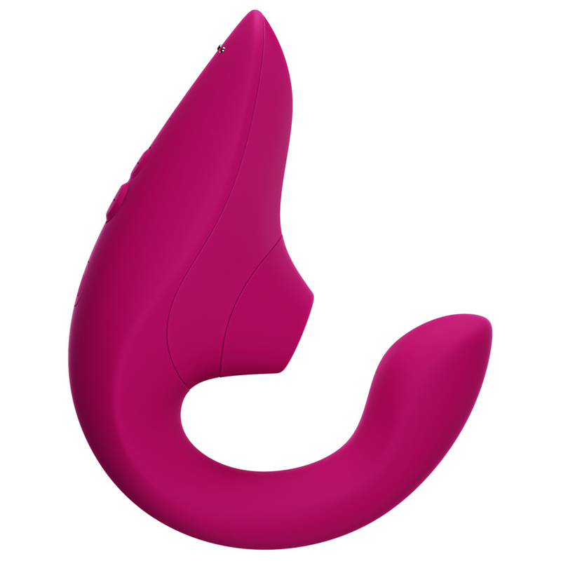 WOMANIZER - BLEND RABBIT VIBRATOR STIMULATOR VIBRANT PINK – Bild 4