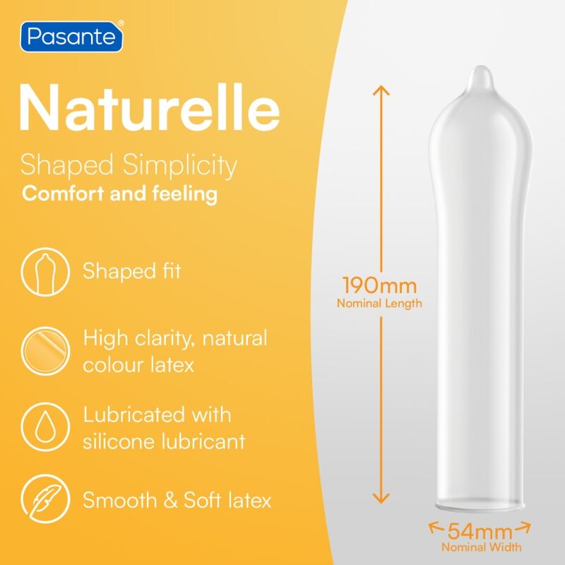 PASANTE - KONDOM NATURELLE REIHE 144 EINHEITEN – Bild 4