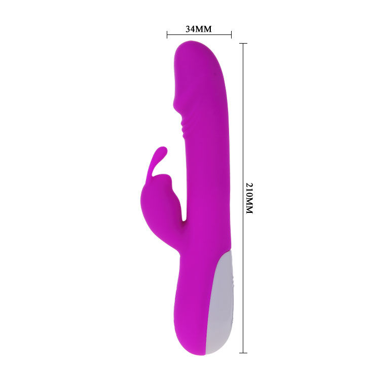 PRETTY LOVE - FLIRTATION ROBERT VIBRATOR MIT KLITORIS-STIMULATOR – Bild 4