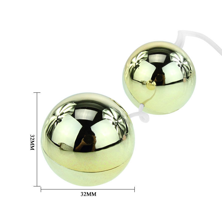 BAILE - GOLDENER VIBRATOR MIT CHINESISCHEN BLLEN – Bild 4
