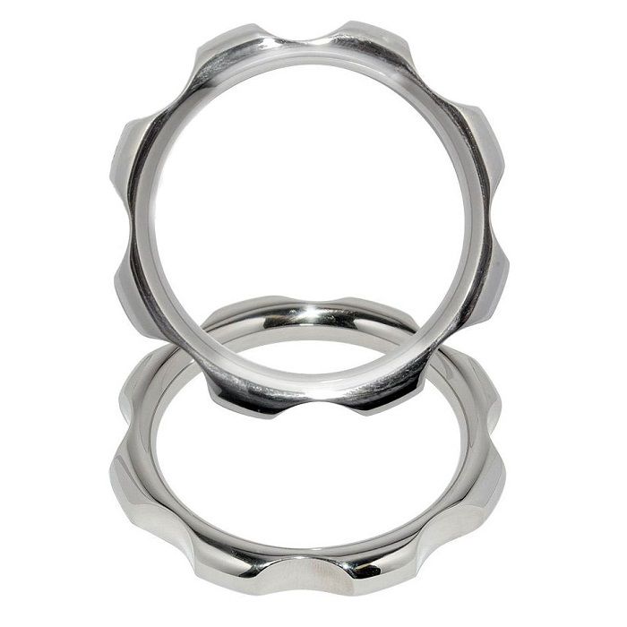 METAL HARD - DREHMOMENTRING AUS METALL FÜR PENIS UND HODEN 45 MM – Bild 2