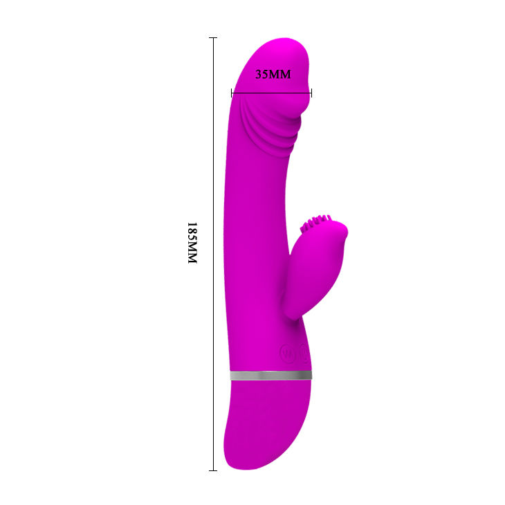 PRETTY LOVE - FLIRTATION VIBRATOR MIT KANINCHEN DAVID – Bild 5