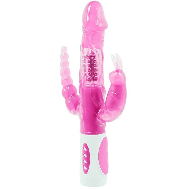 BAILE - PRETTY BUNNY DREIFACHER VIBRATOR ROTATOR – Bild 2