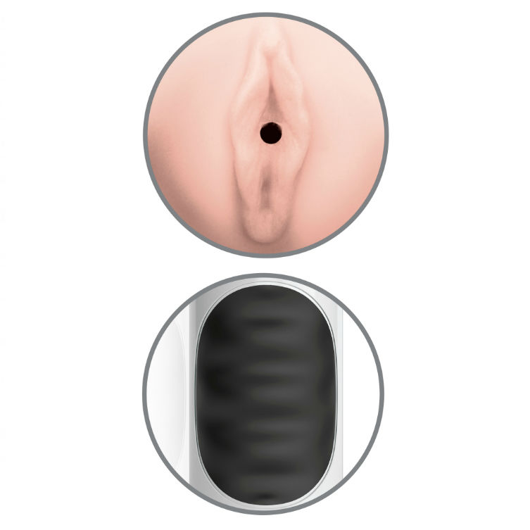 EXTREME TOYZ - PIPEDREAM MEGA GRIP VAGINA MASTURBATOR VIBRATOR – Bild 3