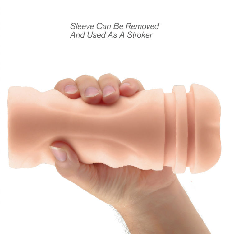 EXTREME TOYZ - PIPEDREAM MEGA GRIP VAGINA MASTURBATOR VIBRATOR – Bild 4