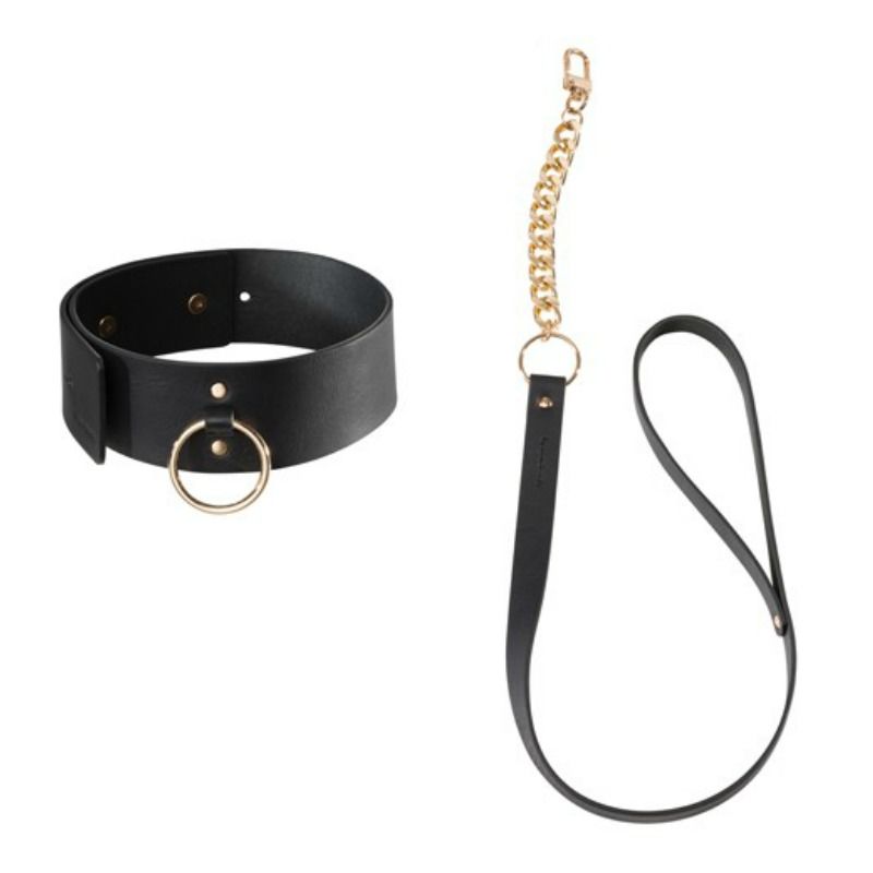BIJOUX INDISCRETS MAZE - SCHWARZE HALSKETTE MIT RIEMEN – Bild 3