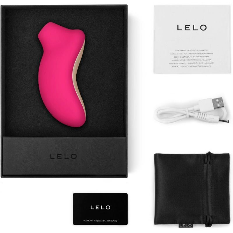 LELO - KLITORIS-STIMULATOR SONA KIRSCHFARBE – Bild 2