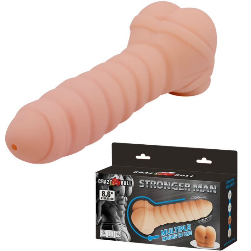 CRAZY BULL - MULTIFUNKTIONALER PENIS 21.8 CM – Bild 4