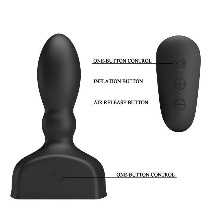 PRETTY LOVE - MARRIEL PROSTATISCHER VIBRATOR UND AUFBLASBAR – Bild 2