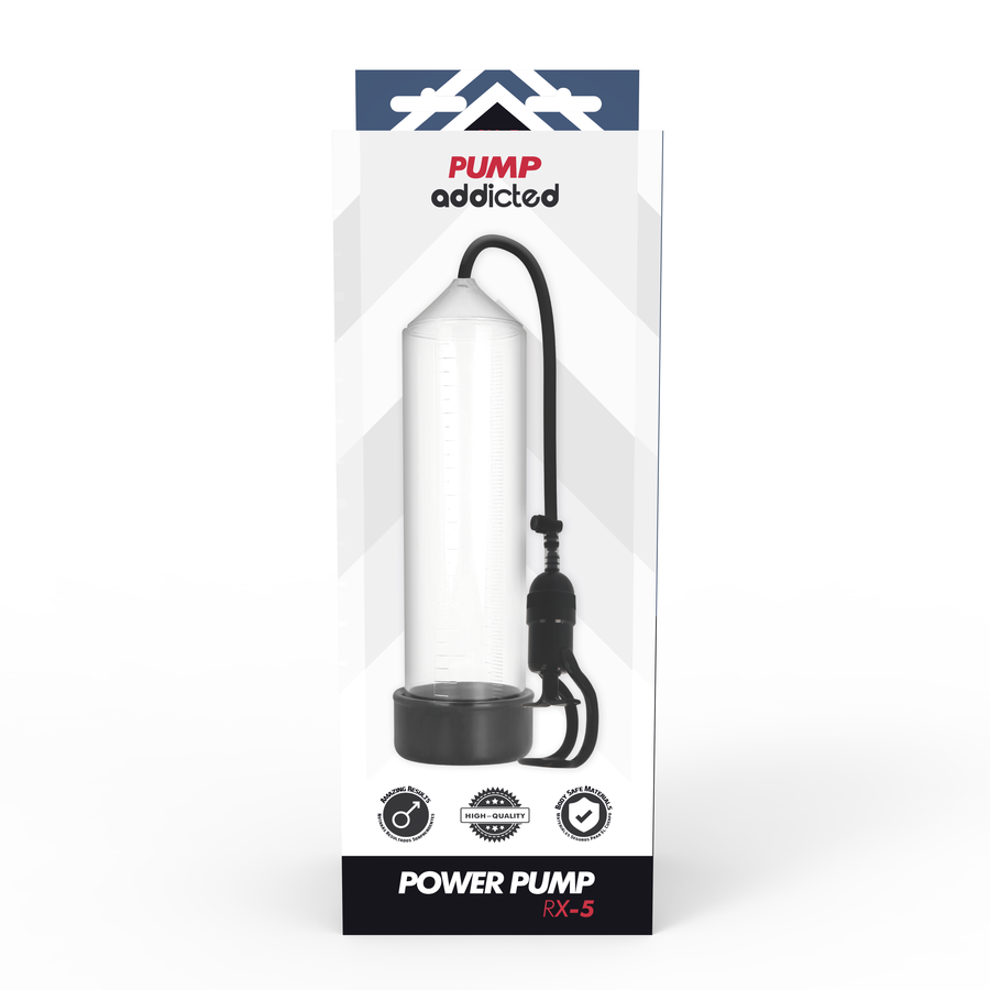 PUMP ADDICTED - BOMBA ERECCIÓN RX5 TRANSPARENTE – Bild 5