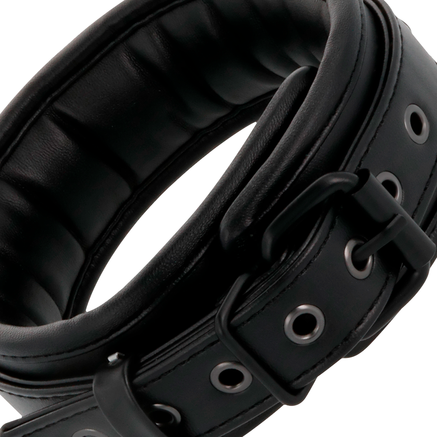 DARKNESS - SCHWARZE HALSKETTE MIT KETTE – Bild 3