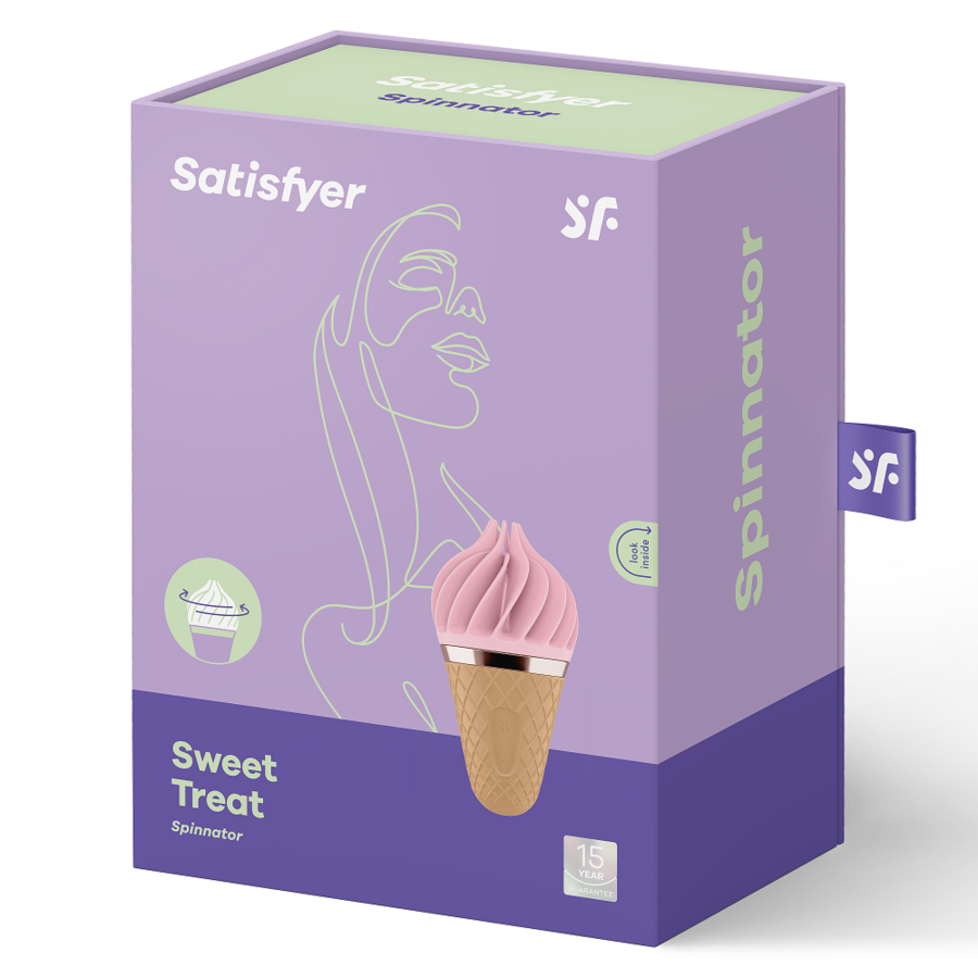 SATISFYER - SWEET TREAT SPINNATOR NEGRO – Bild 3