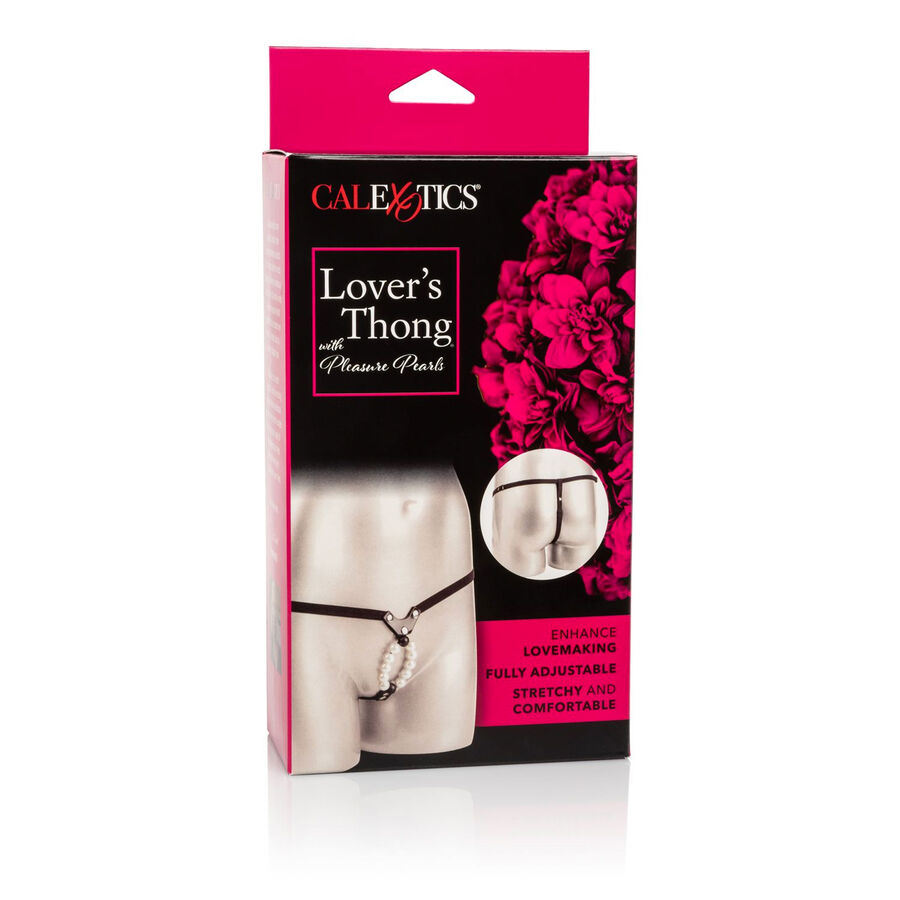 CALEXOTICS - LOVERS TANGA MIT GENUSSPERLEN – Bild 3