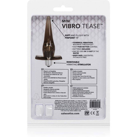 CALEXOTICS - MINI VIBRO TEASE SCHWARZ – Bild 5