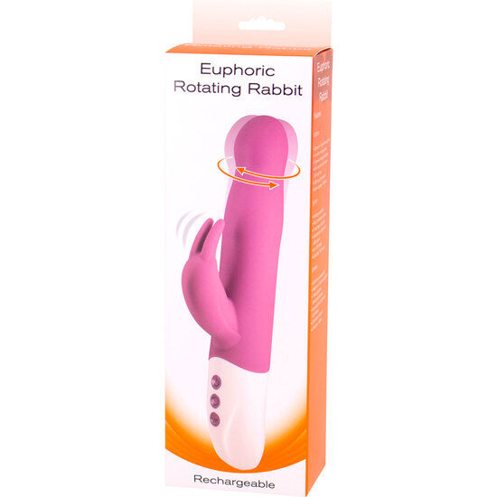 SEVEN CREATIONS - EUPHORIC BUNNY VIBRATOR MIT LILA ROTATION – Bild 2