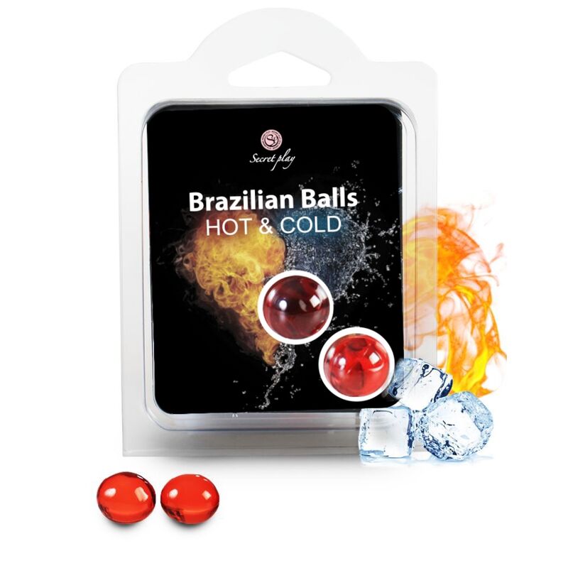 SECRETPLAY - BRAZILIAN BALLS HEAT  COLD EFFECT 2 EINHEITEN